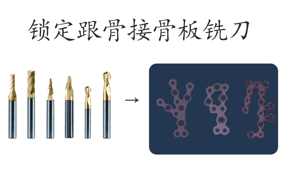 锁定跟骨接骨板铣刀