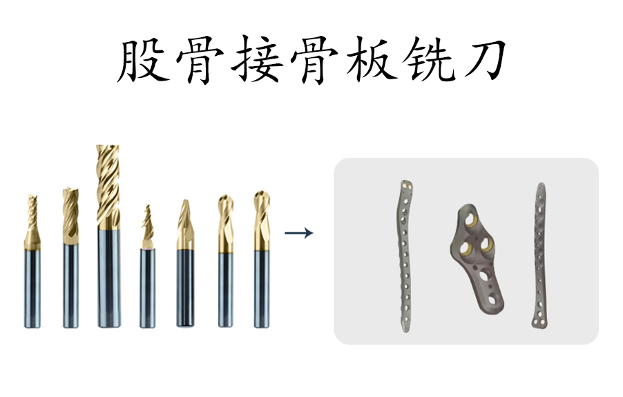 股骨接骨板铣刀